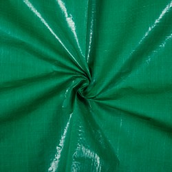 Тентовое полотно Тарпаулин 120 г/м2 (Ширина 2м), цвет Зеленый (на отрез) в Дзержинске