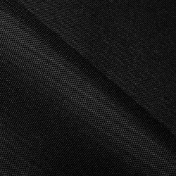 Ткань Oxford 600D PU (Ширина 1,48м), цвет Черный (на отрез) в Дзержинске