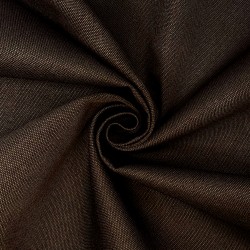 Ткань Рогожка (мебельная) (Ширина 140см), цвет Тёмно-Коричневый (на отрез) в Дзержинске
