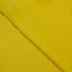 Флис Односторонний 180 гр/м2, Желтый (на отрез)  в Дзержинске