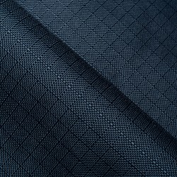 Ткань Oxford 600D PU РИП-СТОП (Ширина 1,48м), цвет Темно-Синий (на отрез) в Дзержинске