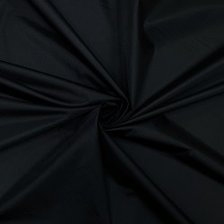Ткань Дюспо 240Т  WR PU Milky (Ширина 150см), цвет Черный (на отрез) в Дзержинске