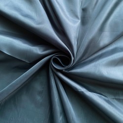 Ткань подкладочная Таффета 190Т (Ширина 150см), цвет Темно-серый (на отрез) в Дзержинске