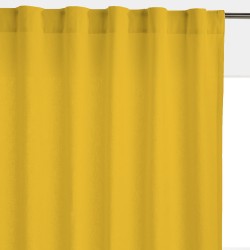 Штора уличная на Трубной ленте (В-220*Ш-145) Желтая, (ткань Оксфорд 600)  в Дзержинске