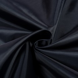 Ткань подкладочная Таффета 190Т (Ширина 150см), цвет Темно-Синий (на отрез) в Дзержинске