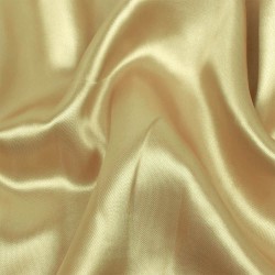 Ткань Атлас-сатин ЛЮКС, цвет Золотой (на отрез)  в Дзержинске
