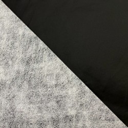 Ткань для чехлов на уличную мебель 260 г/м2 (Ширина 180см), цвет Чёрный (на отрез) в Дзержинске