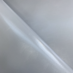 Ткань ПВХ 450 гр/м2 (Ширина 1,6м), цвет Серый (на отрез) в Дзержинске
