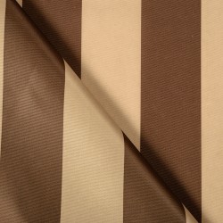 Ткань Oxford 300D PU (Ширина 1,48м), Бежево-Коричневая полоса (на отрез) в Дзержинске