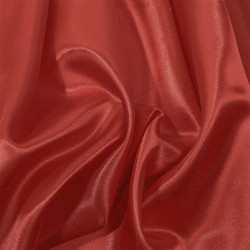 Ткань Атлас-сатин (Ширина 150см), цвет Красный (на отрез) в Дзержинске